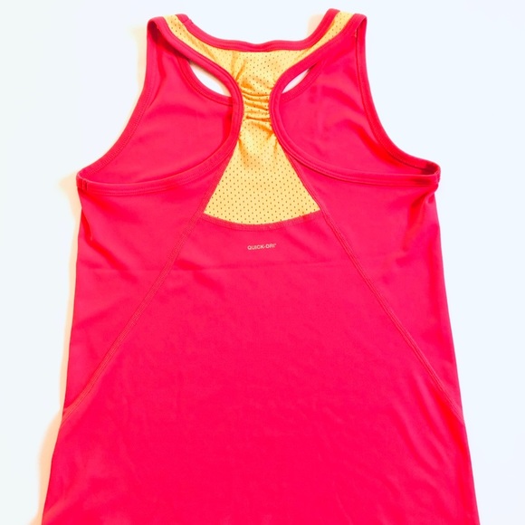 Xersion Quick Dry Girls Racerback Workout Tank Top Pink Size L - Picture 2 of 7